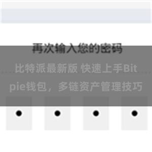 比特派最新版 快速上手Bitpie钱包，多链资产管理技巧