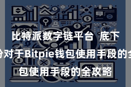 比特派数字链平台 底下是一份对于Bitpie钱包使用手段的全攻略