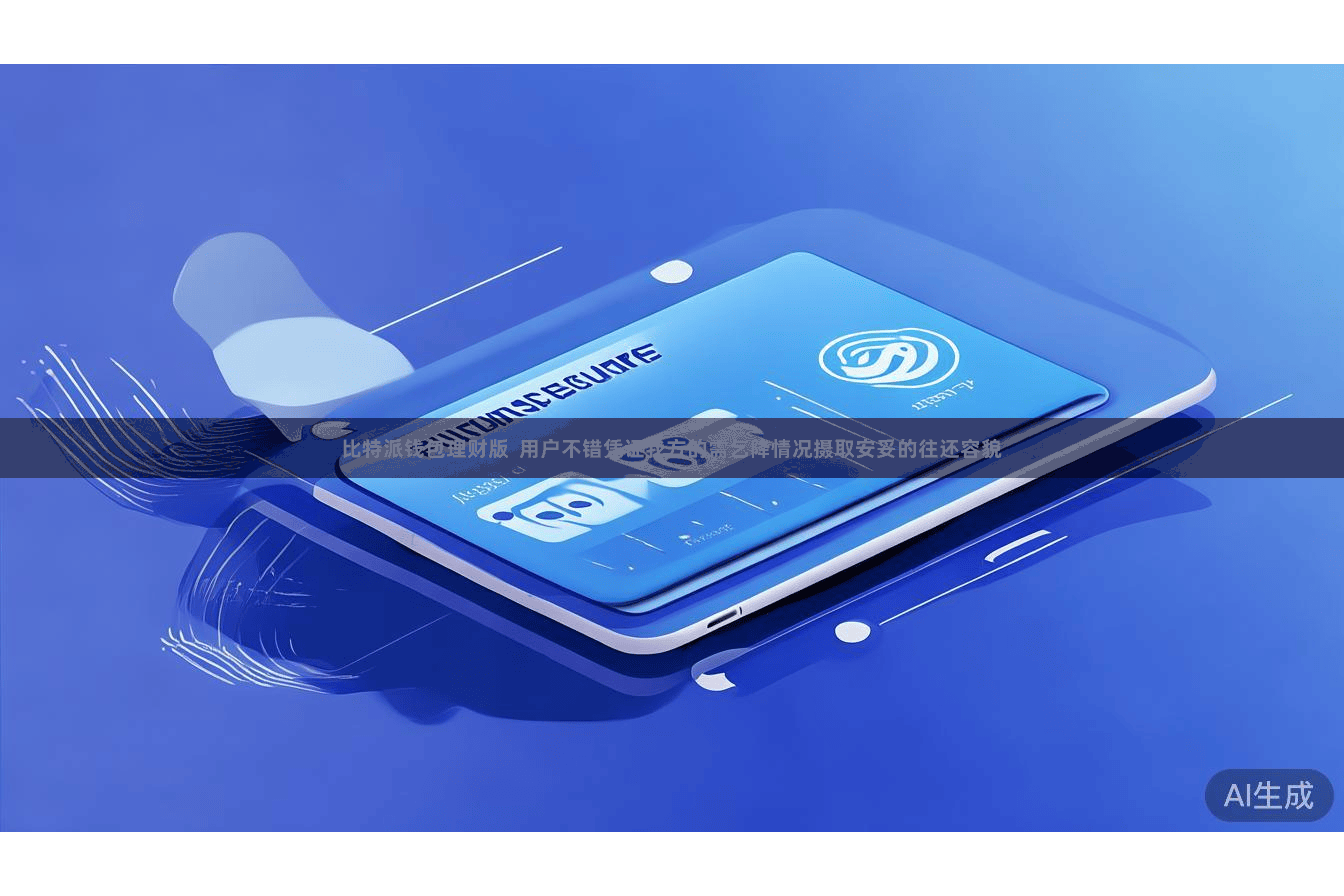 比特派钱包理财版  用户不错凭证我方的需乞降情况摄取安妥的往还容貌